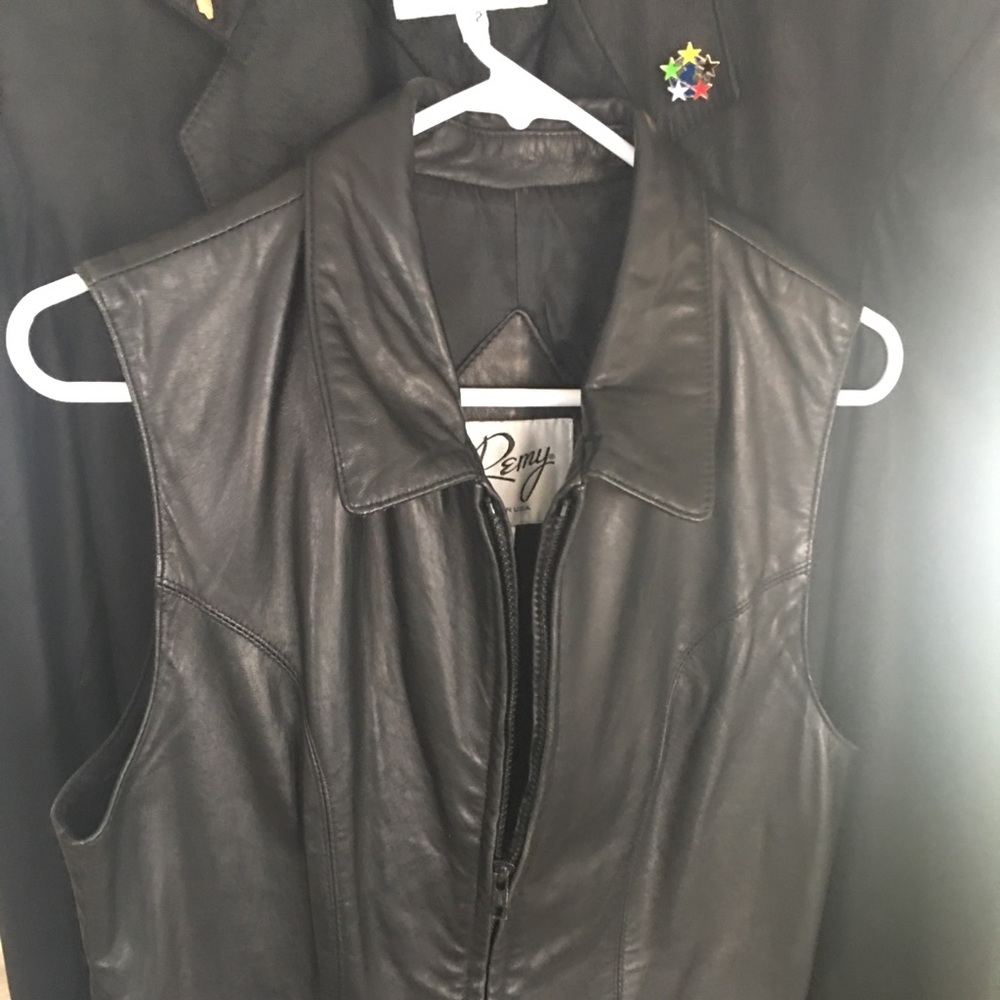 Remy Custom made leather women’s vest